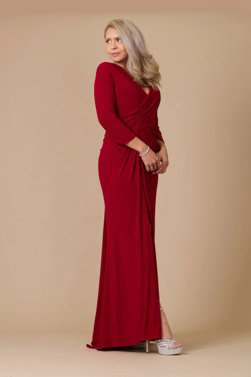 VESTIDO CON MANGAS GRANADA