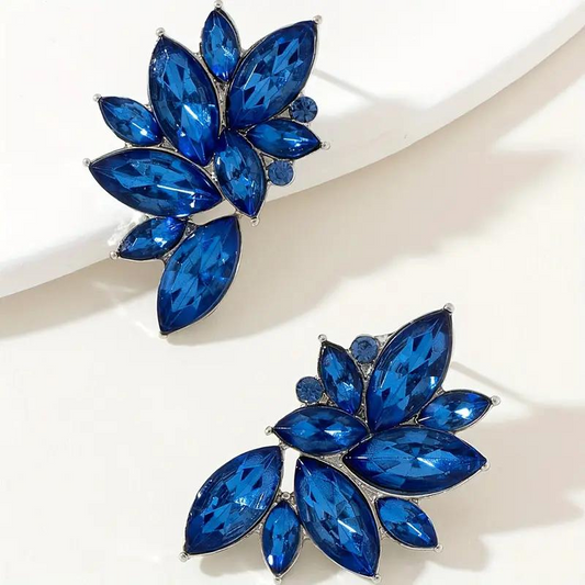 AROS HOJAS CRISTAL AZUL