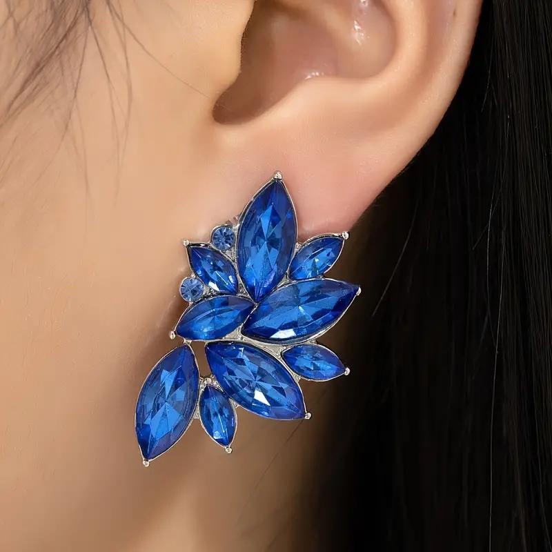 AROS HOJAS CRISTAL AZUL