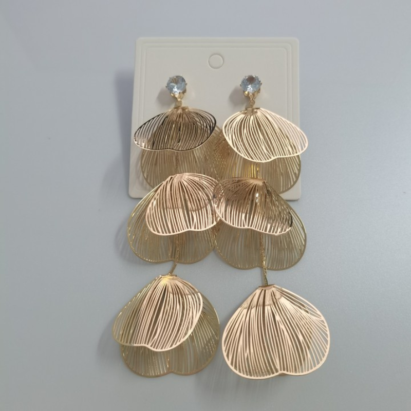 AROS FLOR CON PUNTO BRILLANTE