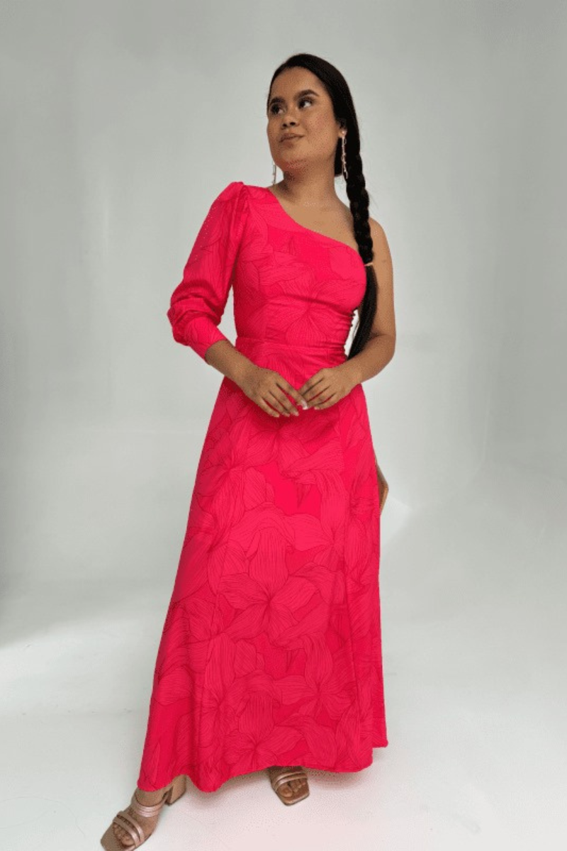 VESTIDO ANDALUCIA CORAL
