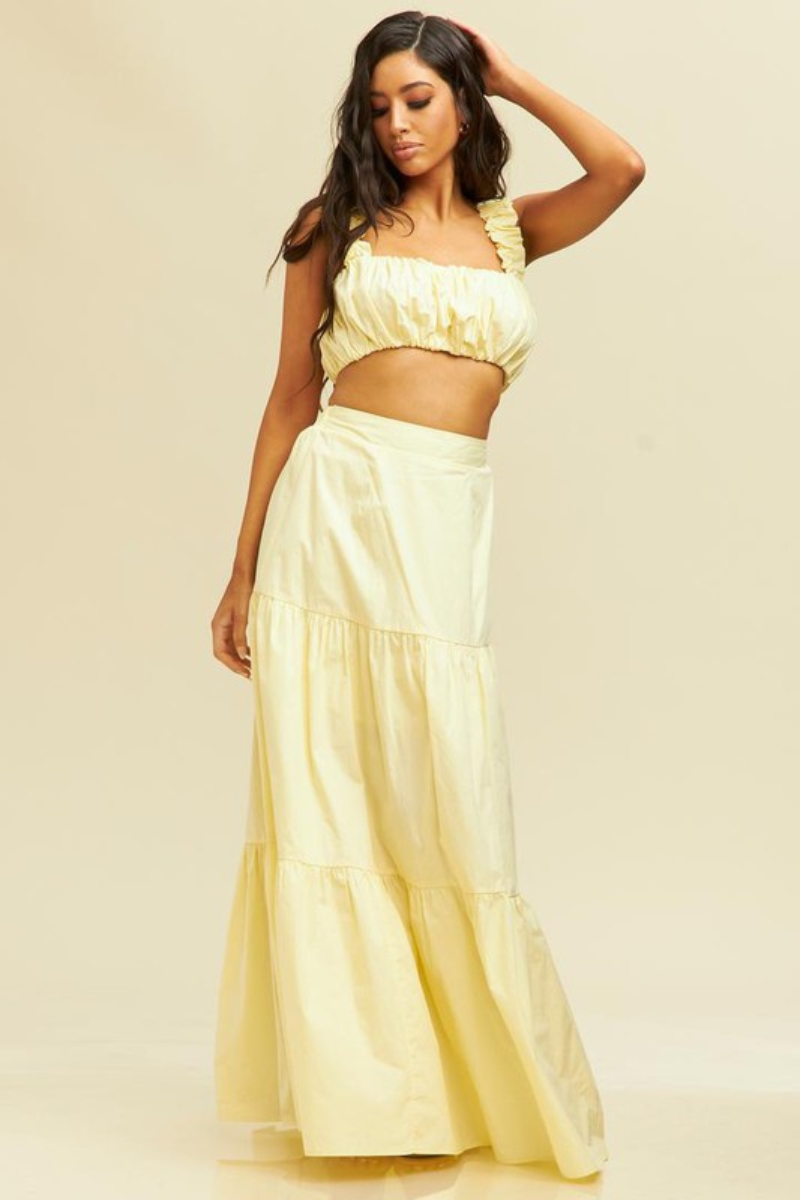 CONJUNTO SCRUNCH JADEITA AMARILLO