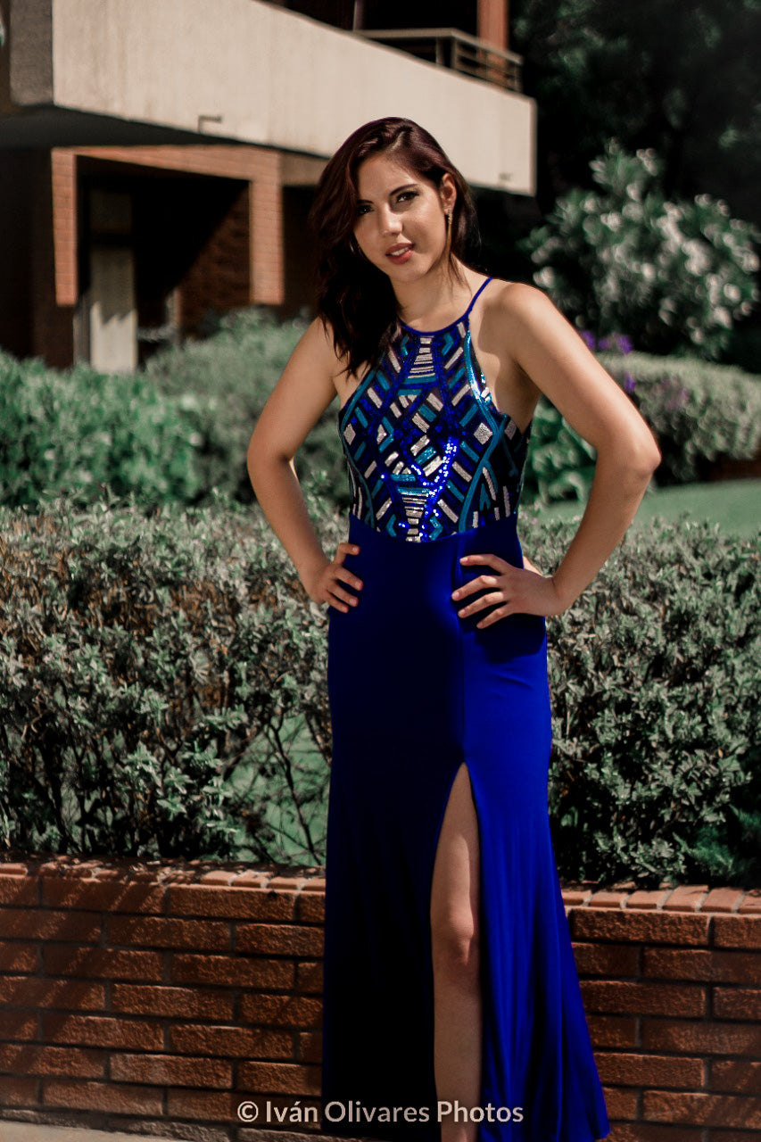 VESTIDO HALTER
