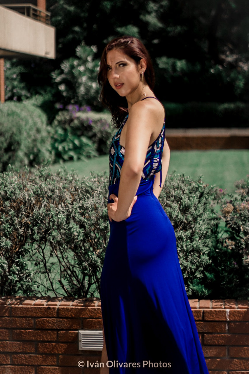 VESTIDO HALTER