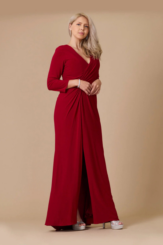 VESTIDO CON MANGAS GRANADA