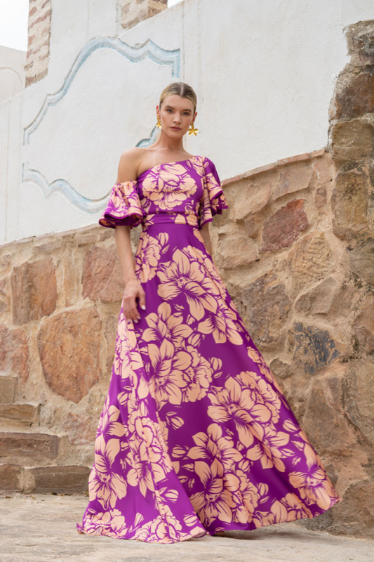 VESTIDO LYRA MORADO