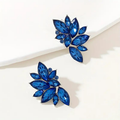 AROS HOJAS CRISTAL AZUL