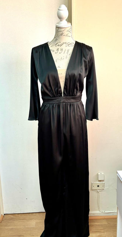 ENTERITO SATIN NEGRO