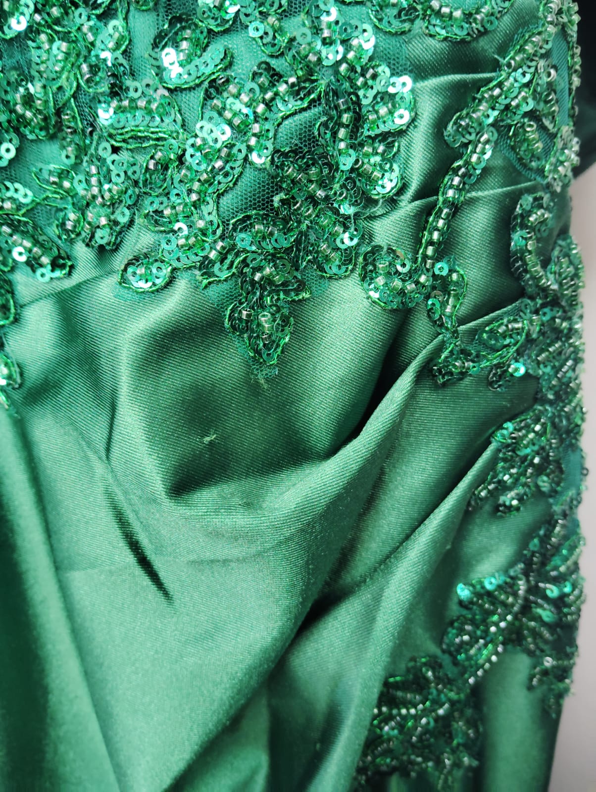 VESTIDO JOSEFA- CON DETALLE EN TELA