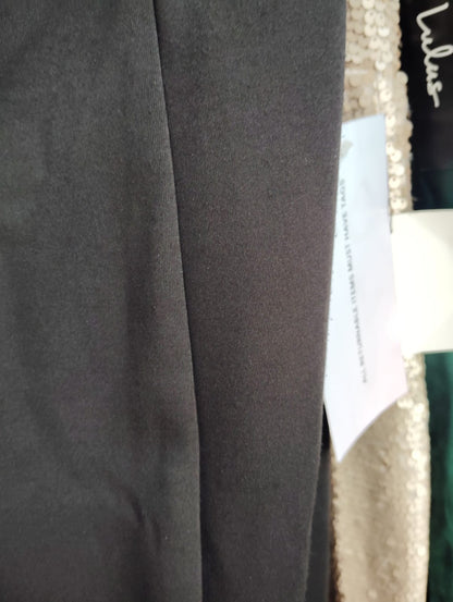 VESTIDO SIRENA- CON DETALLE LEVE EN TELA