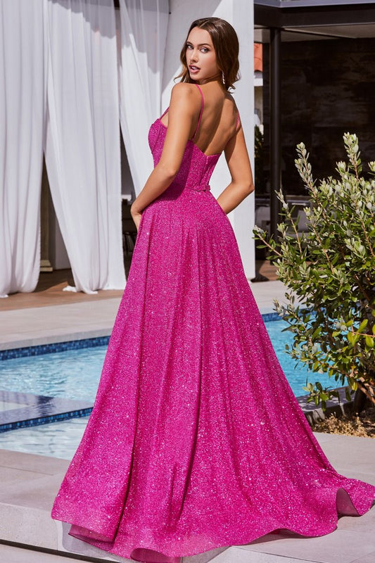 VESTIDO XENIA FUCSIA