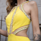 MAXI VESTIDO CUTOUT TITANIA AMARILLO